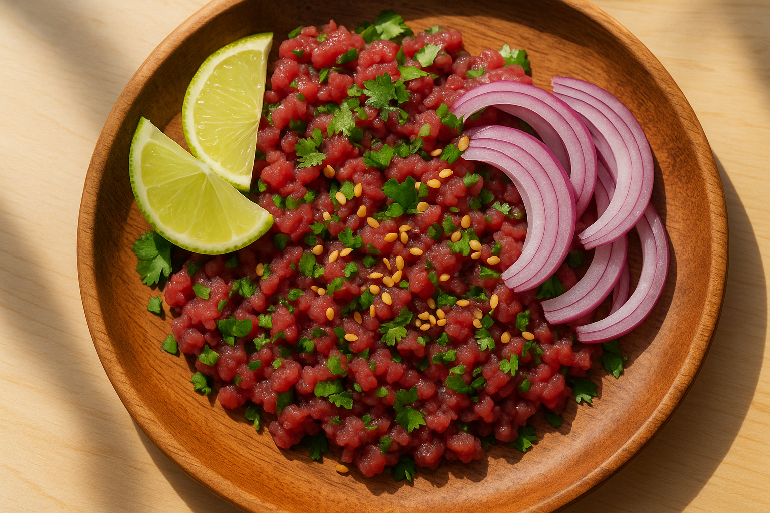 Asiatisk rawbiff: recept och tips