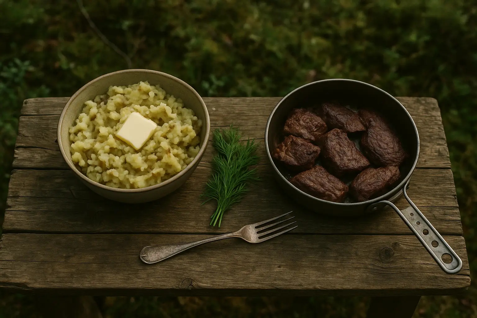 Potatisstomp i jaktköket – enkelt recept